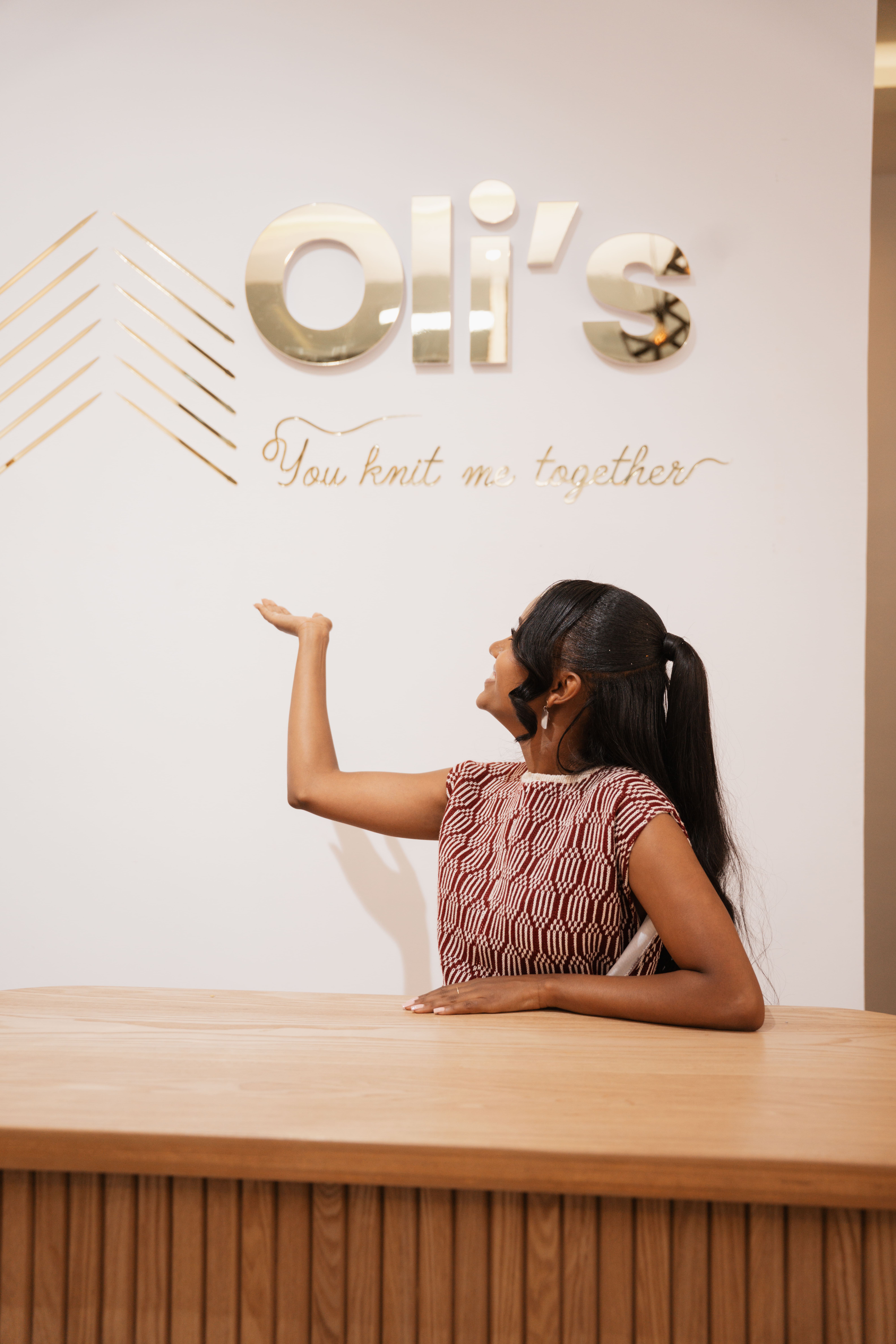 Inside the Oli's Knitwear workshop
